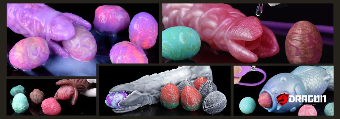 sex toys popular 8inch Pandora Ovipositor Dildo Anal Plug Masturbator Sex toys – honeysx main image 1